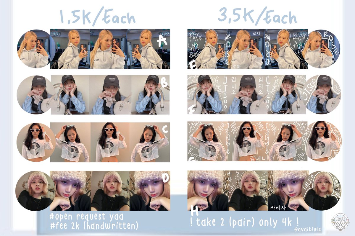 forprofneeds's tweet image. 🎀 yuhuuu layout blackpink nyaa, mumer bestiee~ langsung DM @avaibluez yaa!