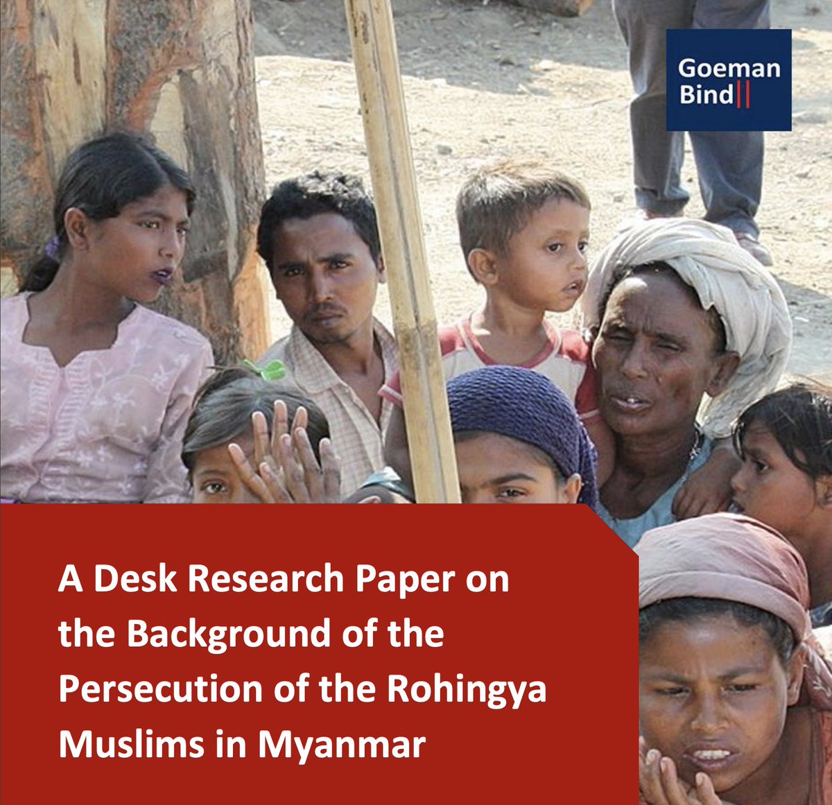 GoemanBind's tweet photo. "This highly inflammable situation in Myanmar’s Rakhine State exacerbates the religious, ethnic, and political tensions already existent in the country"

Read our full #research #report on the future #Rohingya Crisis in #Bangladesh here: https://t.co/Mz1dZvJ039

#Report #Goeman https://t.co/bXdxGpz5HG