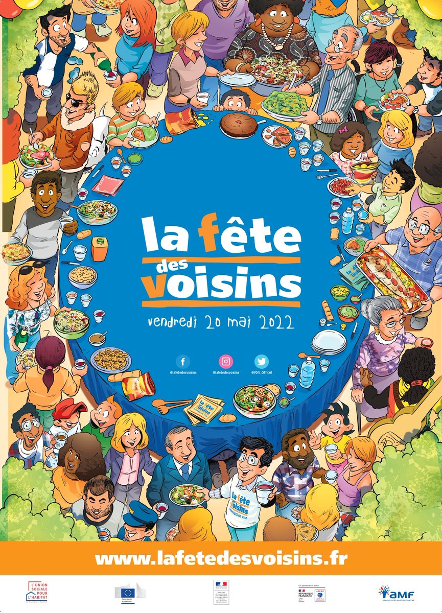 J-12 #laFêtedesVoisins2022 !🥳🥳