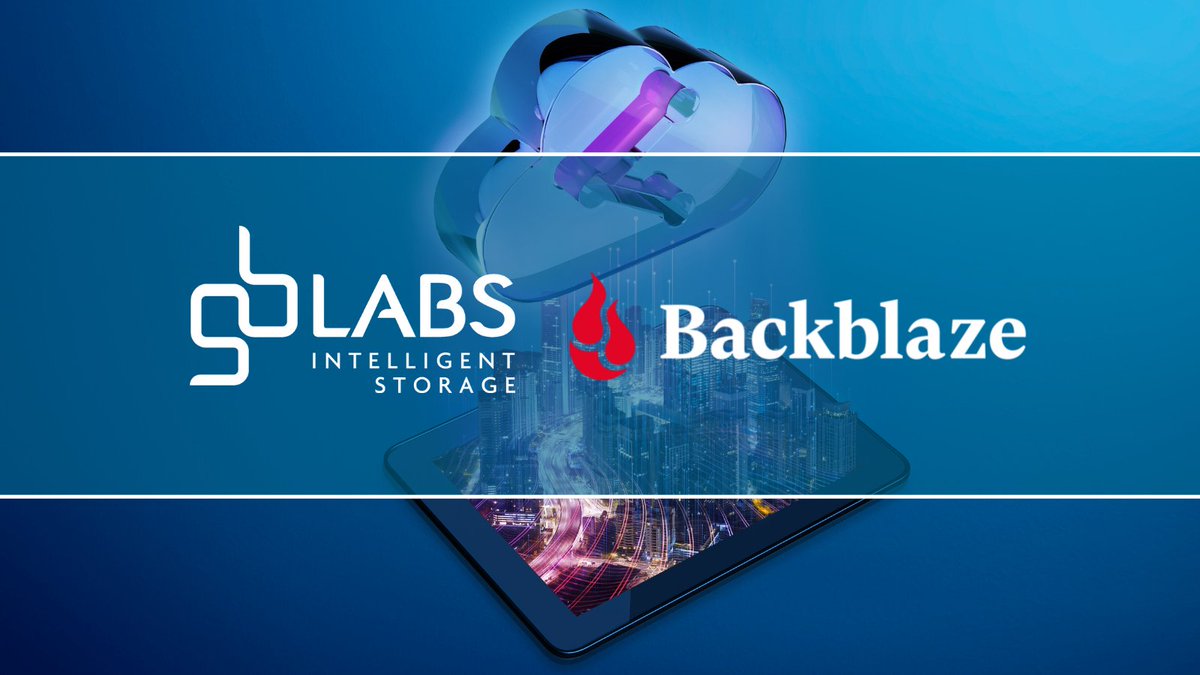 GB_Labs's tweet photo. Discover how GB Labs #storage solutions work in conjunction with @BackBlaze B2 #cloud storage and how this formulates an effective #backup solution - https://t.co/VqXEyRo5xn #IntelligentStorage #FlexibleFuture #HowSpeedMatters https://t.co/g99QYwAJTd