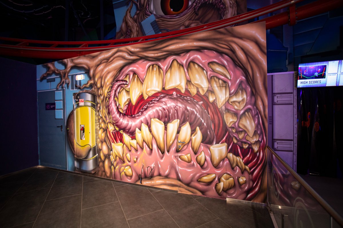 utartstudio's tweet photo. ROOM OF FEAR!!!))The total area of artistic decoration was 115 m2. Execution time 7 working days
#roomoffear #utartstudio #mural #art #monster #paintmonster #ukraineart #graffiti #streetart #FolloMe #follo4folloback https://t.co/OxfnmwOOON