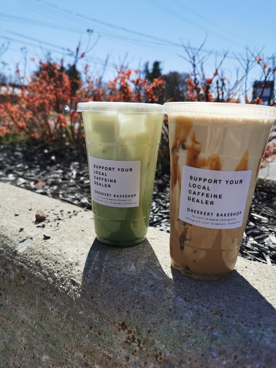galabouttown365's tweet photo. Amazing drinks and Greek treats to go at The Greekery in downtown Angus. Worth the drive! https://t.co/vfo3M5c2Cu