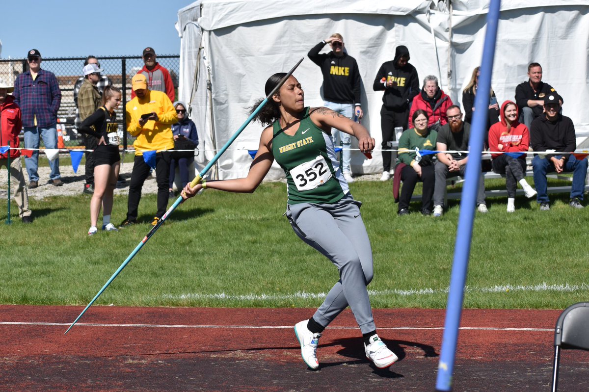 TheBrandonHays's tweet photo. As I try to tell @WSU_TF_XC student-athletes, I’m amazed by what they can do, whether they’re happy with their finish or not.
Particularly proud of our marketing student worker @tatiana_lashae, who competed in NINE events over 3 days at the #HLTF Outdoors! #SuperInterns https://t.co/tuCL9M7jNg
