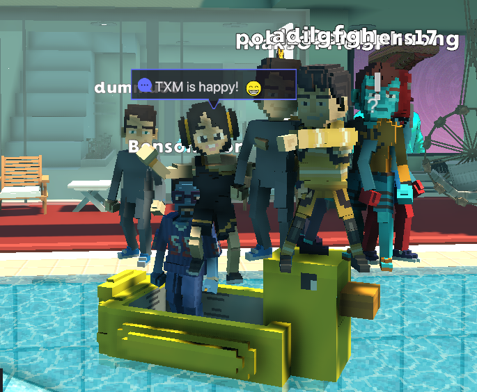 TOSHIKWAN's tweet image. Swim for mSand
#SandboxAlphaS2 #Sandbox #VillaDeluxeSwim