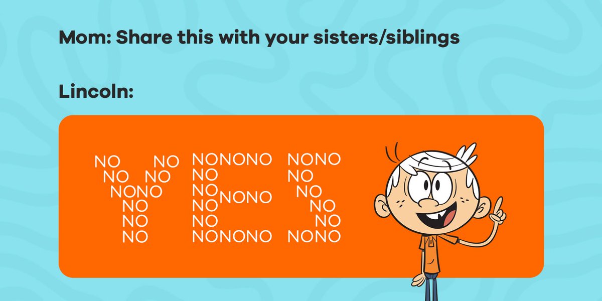 NickHDplus's tweet photo. Drop a ✋ if this is you.
Don’t forget to watch The Loud House everyday at 10 AM only on Nick HD+
#TheLoudHouse #LeniLoud #NickHDPlus #Nickelodeon https://t.co/sKfycCYbxK