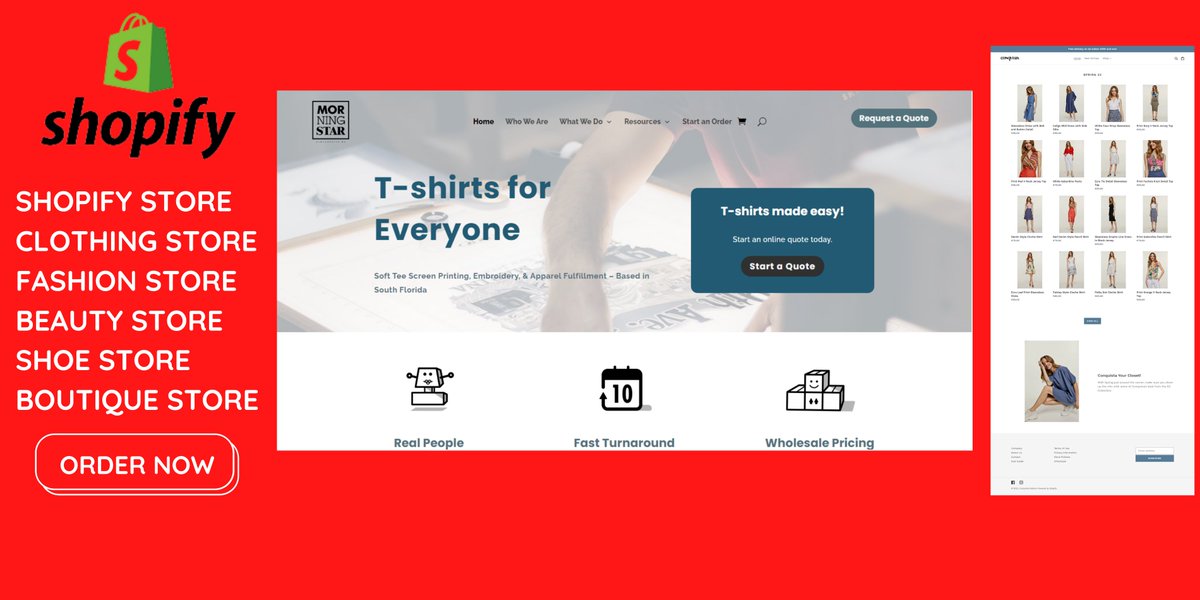 richy_stacy's tweet photo. @CBSMornings Get 5x your normal earnings today. HOW?
Create a professional and modern-looking Shopify website for your clothing apparel, fashion, beauty, and shoe brand.
Build an Online Store with SHOPIFY today to showcase your product.
CONTACT
https://t.co/crBz0KbCN7 https://t.co/CgxvBYV5sJ