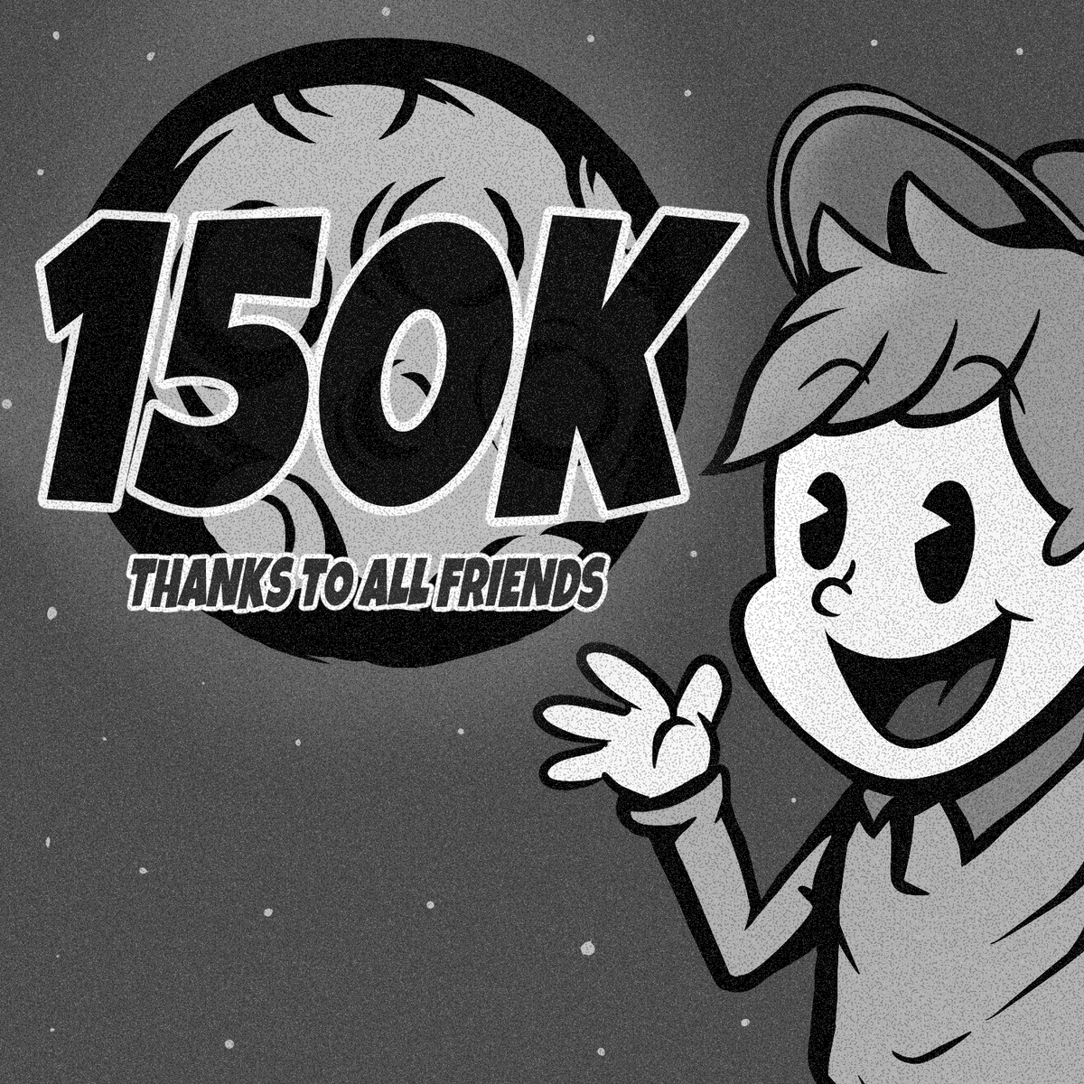 WSecretClub_nft's tweet photo. Thanks to 150k friends🌕 https://t.co/0XMOFDEFdP