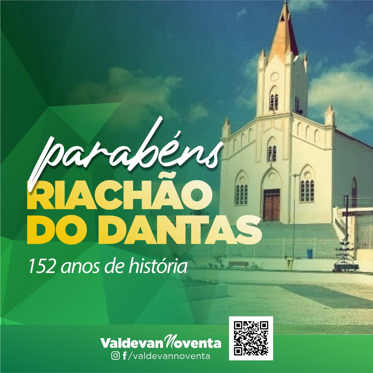 ValdevanNoventa's tweet photo. O município de Riachão do Dantas completa 152 anos e, além de ser bastante conhecido graças ao famoso Bode Brito, Riachão tem destaque na economia com a citricultura e a produção de mandioca.+⬇️ https://t.co/RlVzCV9r97