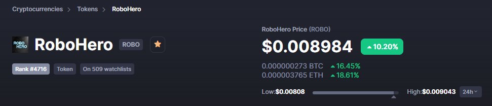 RybsonFPS's tweet photo. The market is in even worse shape atm but we have our savior $Robo

RoboHero v1 #NFTgame is almost there, just a few more weeks!

Guys, retweet. The community should hear about this!

#WeFightForRobo $Luna #NFTs https://t.co/7FOxkIRZOP