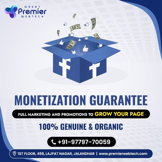premier_webtech's tweet photo. ✅ Monetization Guarantee
✅ Full Marketing and promotions to Grow your Page
✅ 100% Genuine &amp; Organic
Visit 👉https://t.co/OM8VC8F2uZ ✅
👉Call:📞+91-977-977-0059
#FacebookPage #facebookpromotion #seoexpert #seomarketing #seoservices #itcompanyindia #SMMExpert #facebookmarketing https://t.co/8yHIG8fEbK