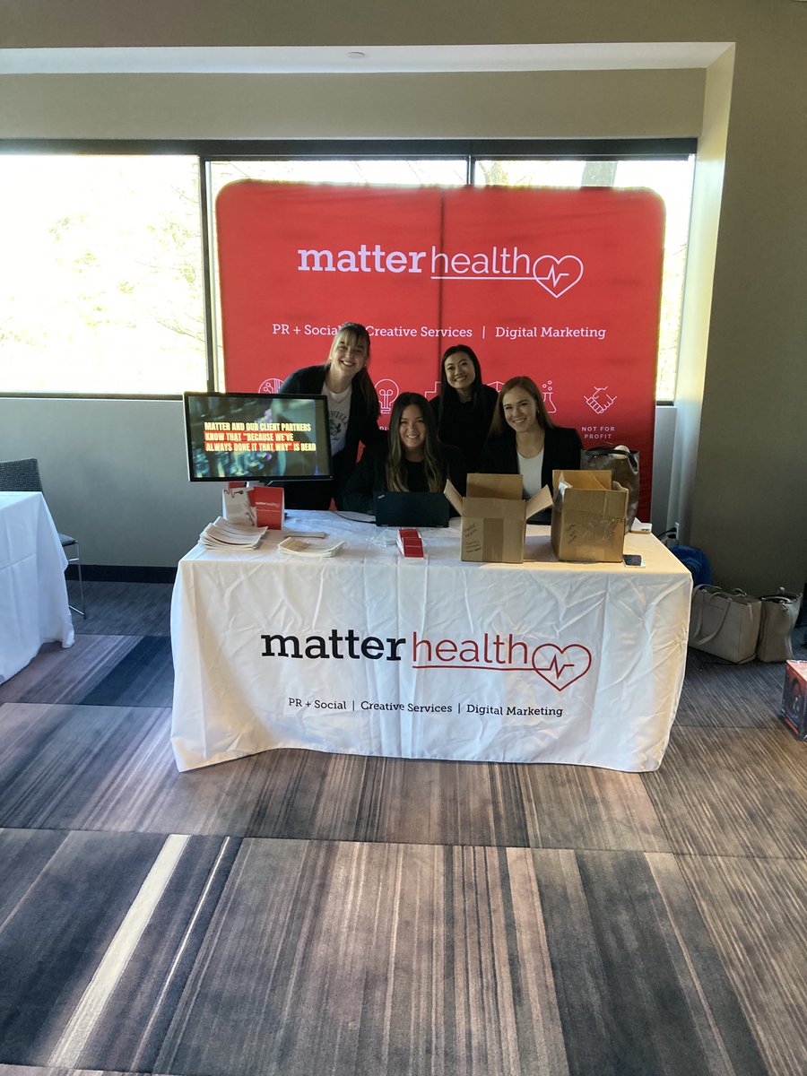 PaulBerthiaume's tweet photo. Awesome to be back “home” ⁦@MEDITECH⁩ with the ⁦@HITMarketingPR⁩ conference representing ⁦@MatterComm⁩ with the best teammates in the biz #HITMC ⁦@LauraBastardi⁩ ⁦@abbymayoPR⁩ ⁦@Samantha_Giang⁩ https://t.co/QLyP8tlga3