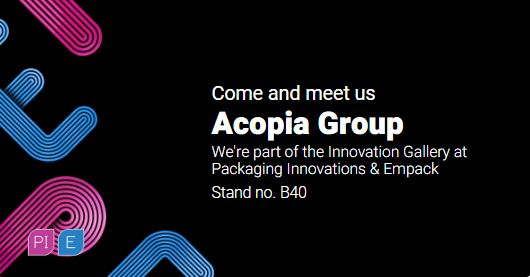 AcopiaGroup's tweet image. We're absolutely thrilled that #iWrap our Intelligent Pallet Wrap - has been recognised as one of the Top 10 innovative products at @EasyfairsPackUK 
Packaging Innovations &amp;amp; Empack 2022

Come and see us on stand B40 to find out more about why we we've been chosen!
#palletwrap