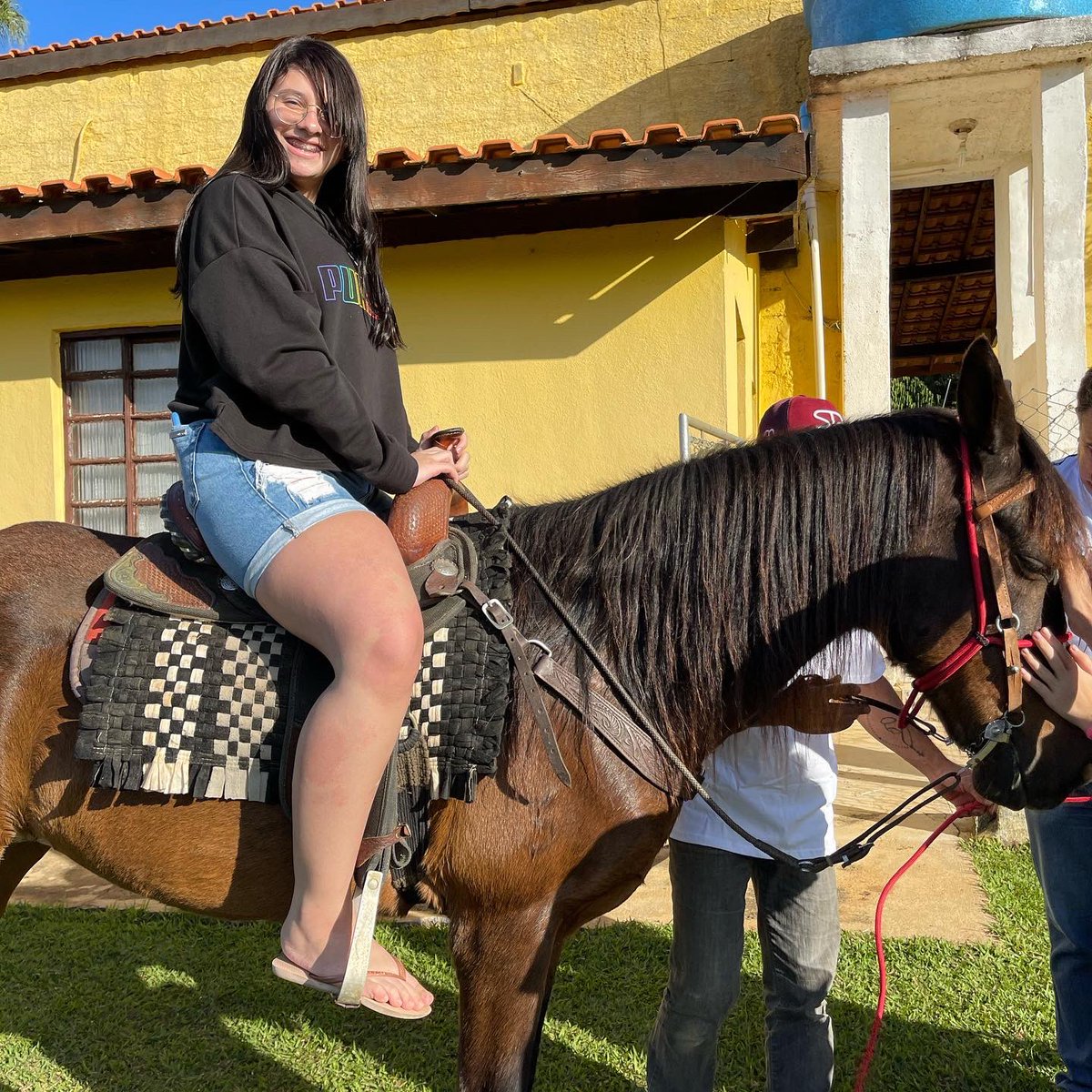 ccondedomingos's tweet photo. Momentos de um passeio especial ao “Recanto Gato Xadrez” 🐷🐥🐂🦆🐔🐎🌿💚 #averdadeiraescoladavida https://t.co/WKINoKUDgf