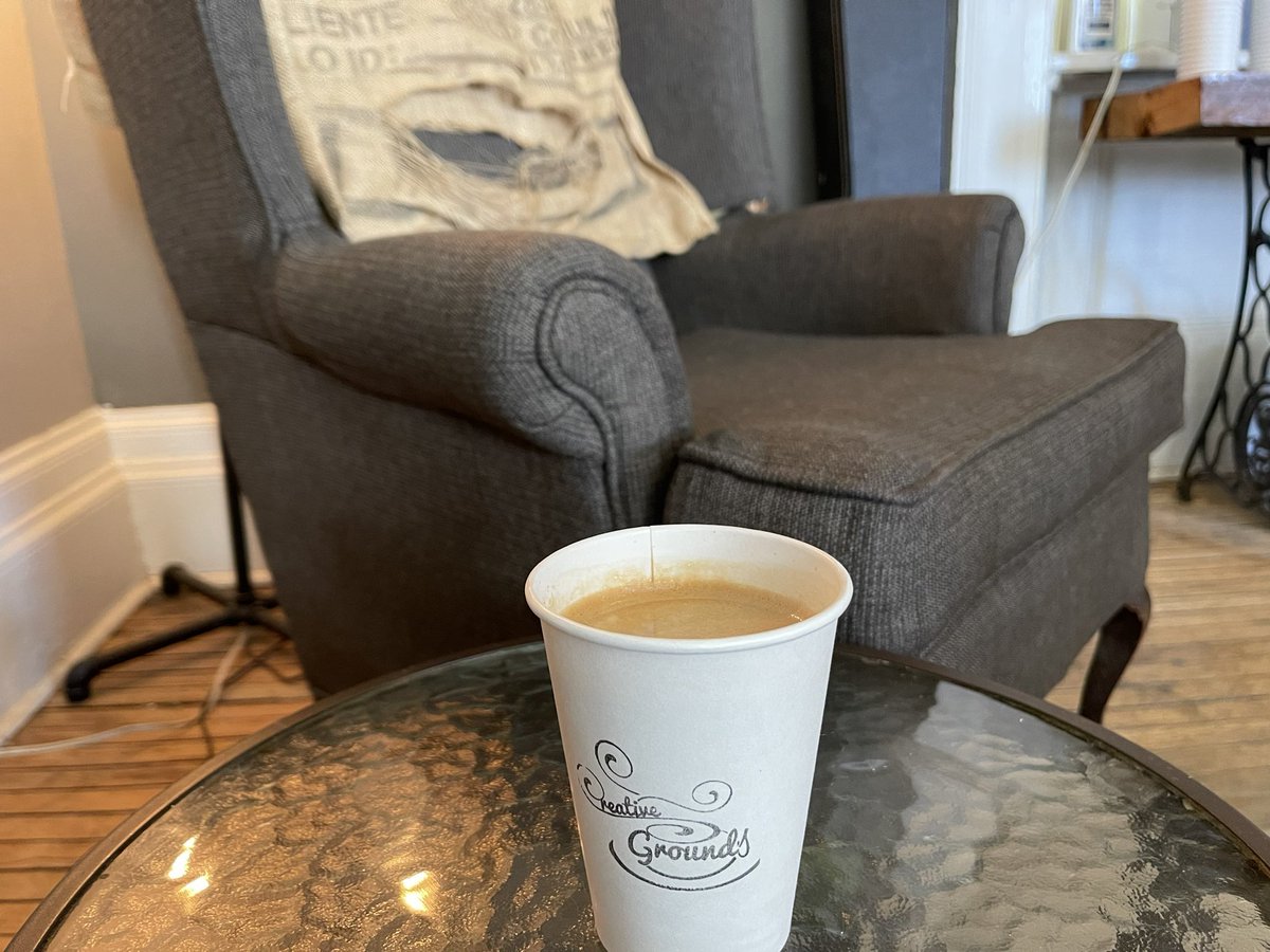 AussieBigDaz's tweet photo. What started as a very slow day is now picking up speed😊. #coffee #creativegrounds #Miramichi #NewBrunswick https://t.co/4RF0pBTWfn