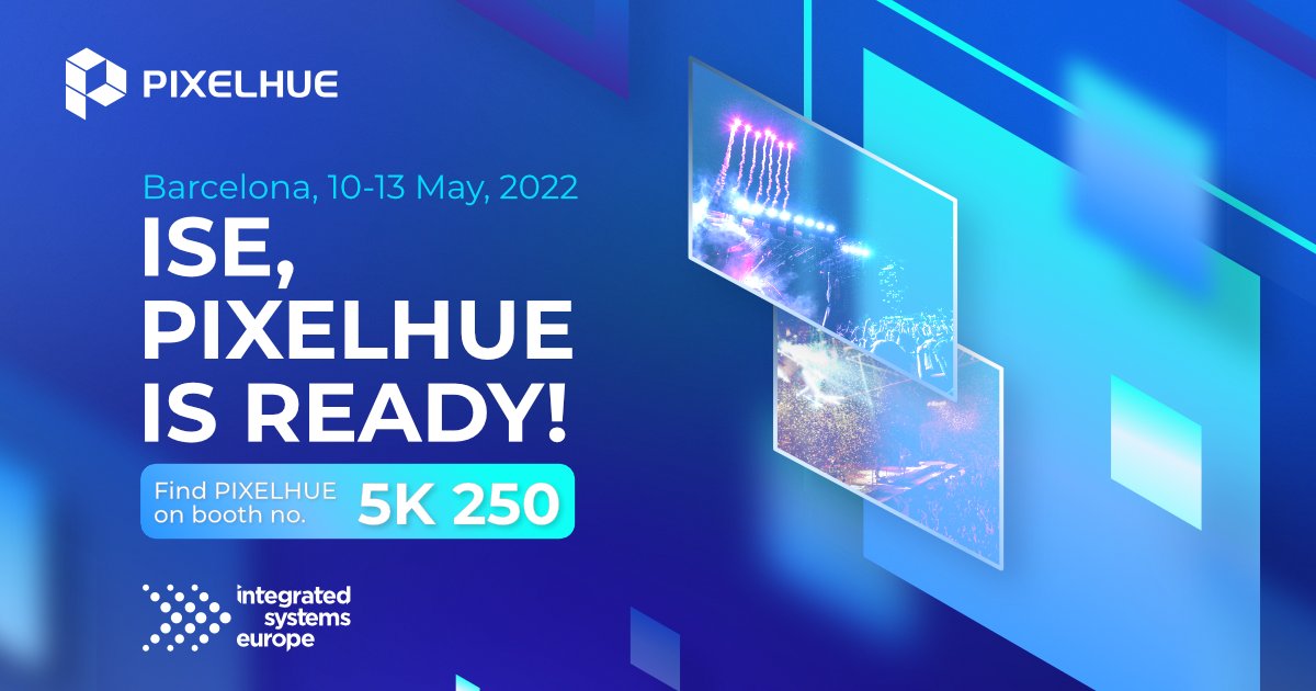 ISPintegracion's tweet photo. Revisamos la presencia de PIXELHUE TECHONOLGY en @ISE_Show , de la mano de @CharmexInt en el stand 5K 250! ¿Quieres saber cuáles son las ventajas de esta marca en el mercado AV? pásate a verlos
https://t.co/rtfO6WteMT #avsolutions #ISE2022 #PIXELHUE #LiveConsole #ProAV https://t.co/QmQNAZwKFI