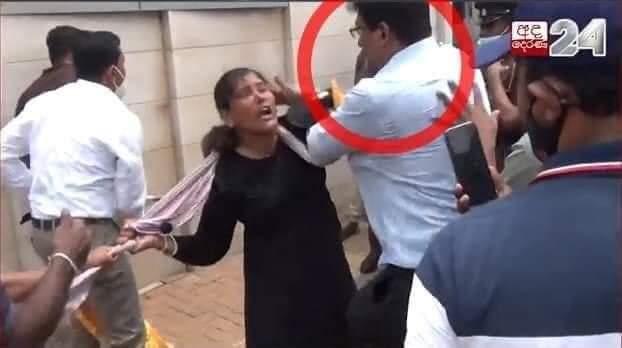 Jeevanifdo's tweet photo. Know the faces of those who beat up young unarmed girls. https://t.co/fbr5kkH7df