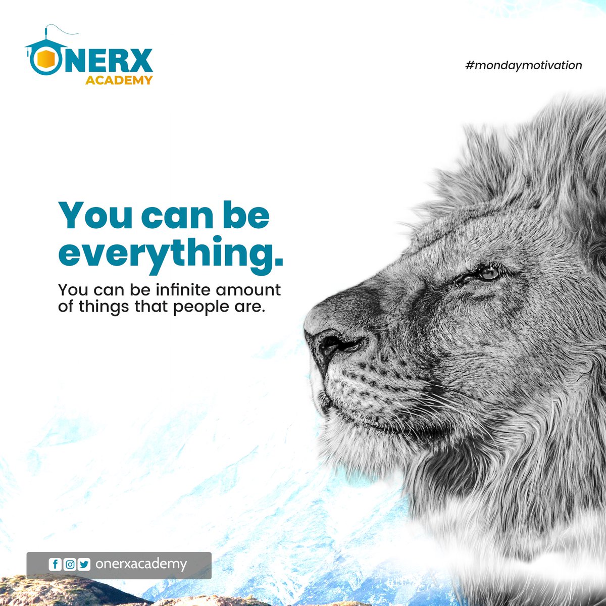 onerx_ng's tweet photo. You can do and be anything you set your mind to!!
#MondayMotivaton #monday #tech #onerx #DigitalMarketing https://t.co/lM8Cuk0gZi