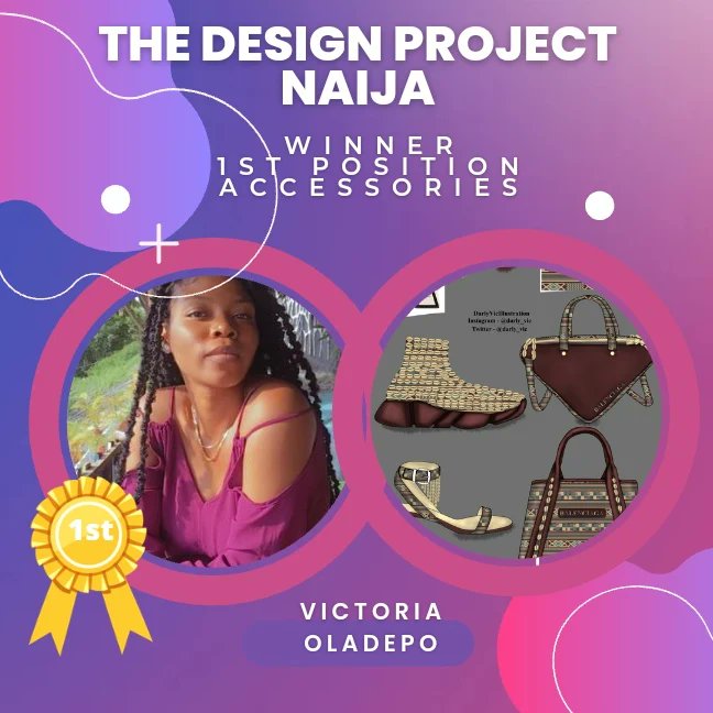 CollectiveNaija's tweet photo. And the winners are: @JaneOmukoro ( 1st position womenswear)
Victoria Oladepo ( 1st position Accessories)
@Mousyyy97 ( 2nd position)
@Millustrate_ ( 3rd position)
@qwhosiri ( 4th position/1st runner-up)
@AudiMideyy (5th position/2nd runner-up)
@moiwinnie2 ( 6th position) https://t.co/yRVDEoBQSR