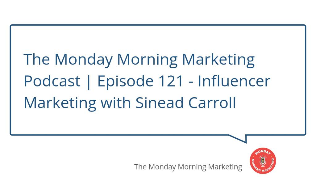 themondaymorningmktg (@mmmarketingcom) on Twitter photo Did you know you could be an Influencer? Learn more about this in episode 121.
Click to listen here 👉 lttr.ai/whgE
<a href="/bloggeragentIRL/">Irish Blogger Agency</a>
<a href="/STOMPSMTraining/">Melanie Boylan</a>
@IPAGorupEn
#InfluencerMarketing #marketing #podcast Did you know you could be an Influencer? Learn more about this in episode 121.
Click to listen here 👉 lttr.ai/whgE
<a href="/bloggeragentIRL/">Irish Blogger Agency</a>
<a href="/STOMPSMTraining/">Melanie Boylan</a>
@IPAGorupEn
#InfluencerMarketing #marketing #podcast