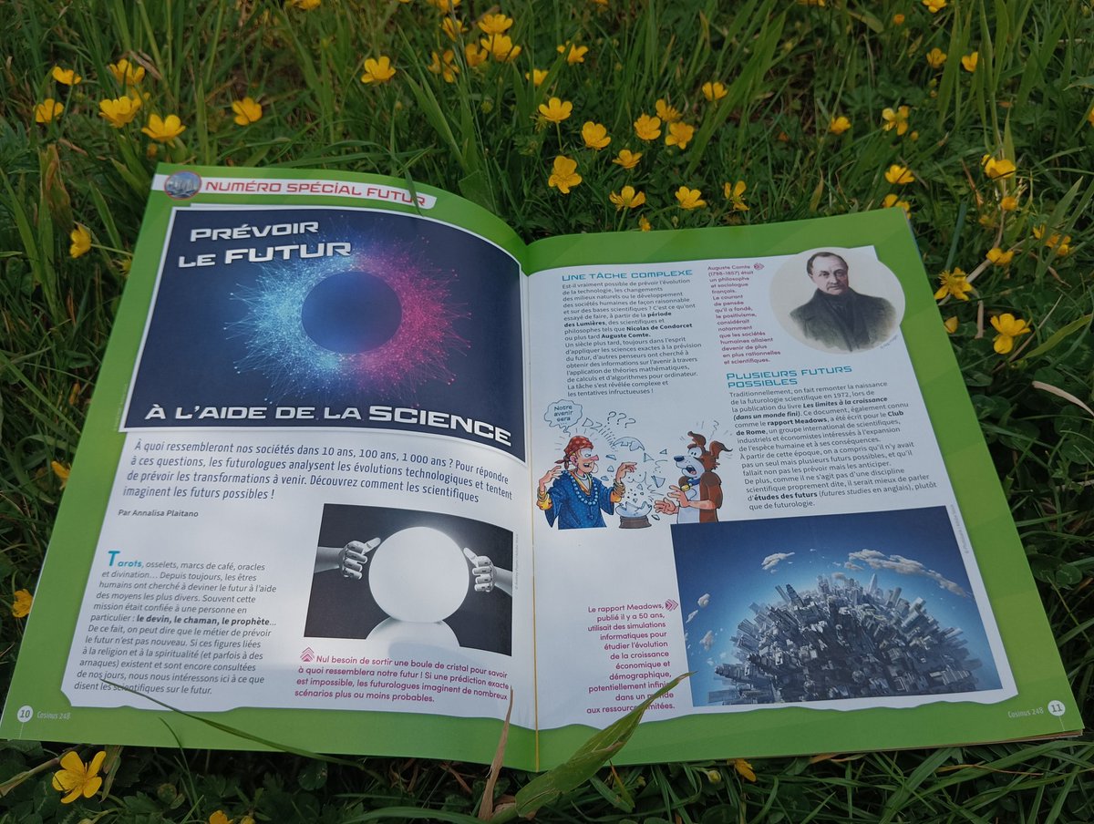 LudmillaScience's tweet photo. - Prévoir le futur à l'aide de la science
- Les nudibranches, drôles de mollusques
- Le lac aux couleurs venues d'ailleurs
Voici les titres de mes derniers articles pour #Cosinus @EditionsFaton https://t.co/x9AHKwS1RE