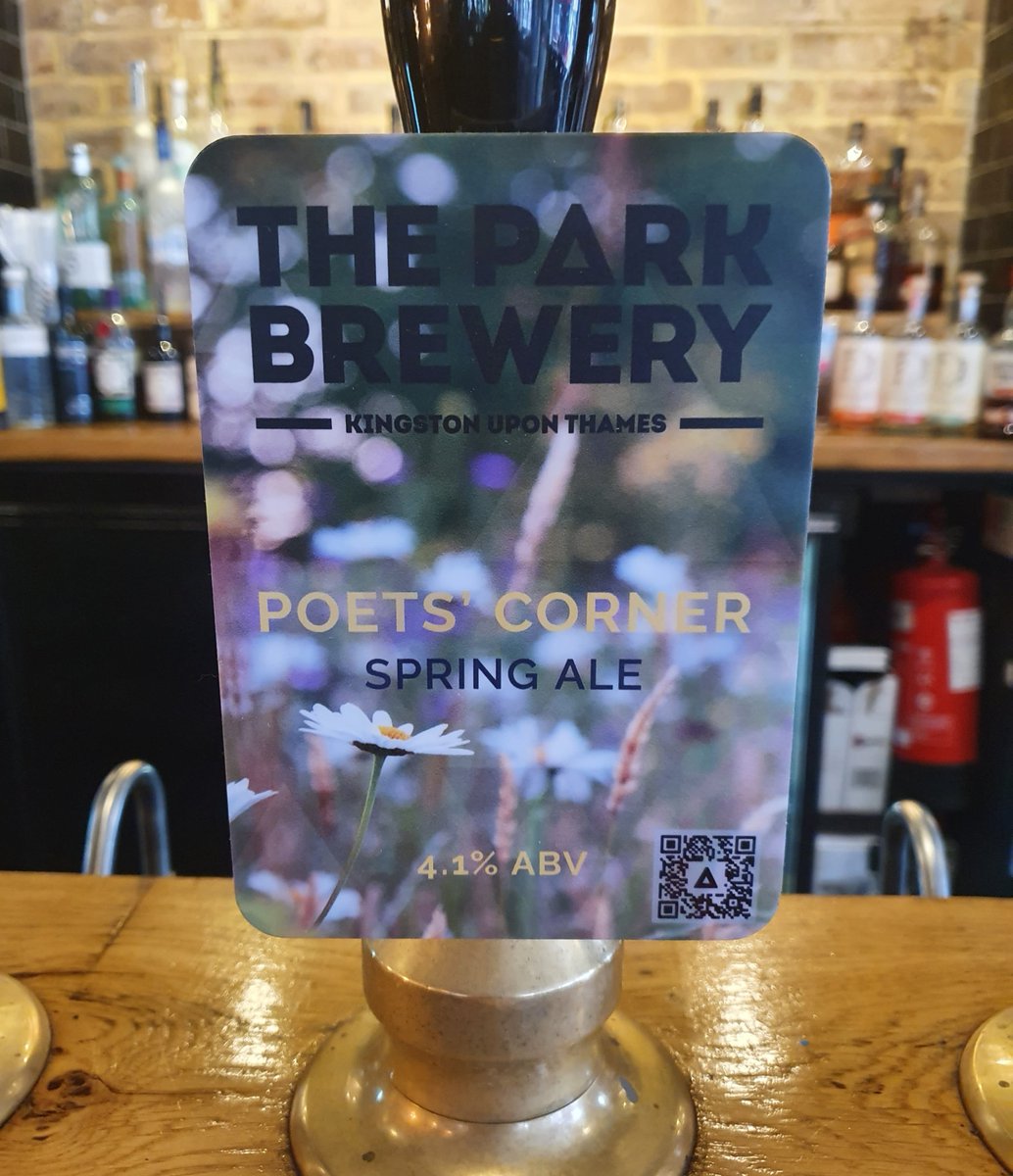 sqpigpub's tweet photo. New Beer Alert - Poets Corner Spring Ale by The Park Brewery Kingston Upon Thames
Spring Ale brewed with Admiral and Barbe Rouge.
@theparkbrewery #cask #caskbeer #springpale #caskale #fresh #newon #freshbeer #beersbeingpoured #pubale #hereforthebeers #beersbeersbeers #refreshing https://t.co/xLdllyViMn