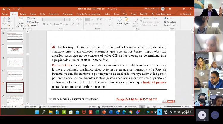 MelHerreraM's tweet photo. El Depto. Juridico Tributario de la @DGIpma continua con el #PSEF, en esta ocasión contando con dos prestigiosos profesionales de la tribulación @AdolfoCamposB @cabezasj2002 compartiendo ad-honorem sus conocimientos con un grupo de profesionales de todo el Pais. https://t.co/yQE6fz79dL