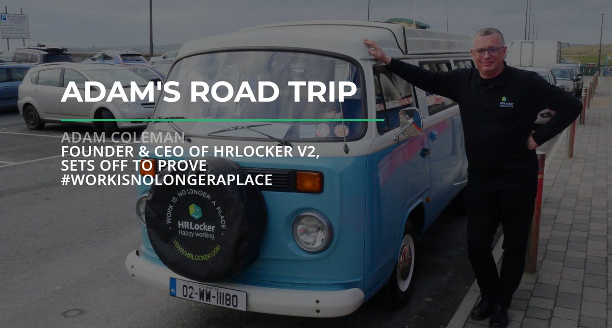 HRLocker's tweet image. 🌎In April, our intrepid CEO, Adam Coleman began a European tour in his trusty VW campervan with a very particular goal in mind: To prove that #workisnolongeraplace.
Follow Adam&apos;s progress here: hubs.ly/Q019Qs5d0
#CEOonthego #flexibleworking #HRLocker #remoteworking
