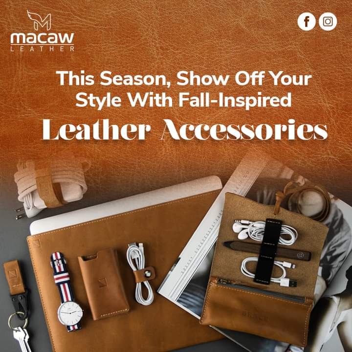 MacawLeather's tweet photo. As The Mercury Has Already Risen, Your Style Quotient Must Too! With Our Leather Accessories, Buckle Up To Be Sure Head-turner. Head Over To Our Website To Know More About Us! 🖤

#leather #leatherbag #leatherbelt #Pakistan #leatherproduct #onlineshopping #goat #leatherjacket https://t.co/diL8eHocEx