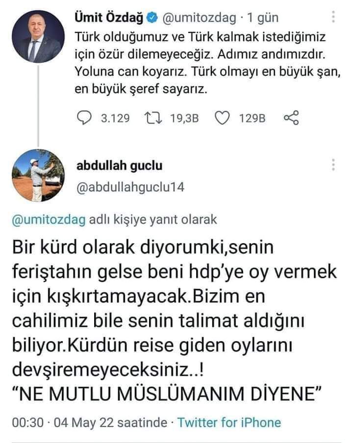 Ümit Özdağ’ı resmen haşat etmişler.