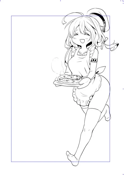 スク水エプロン 