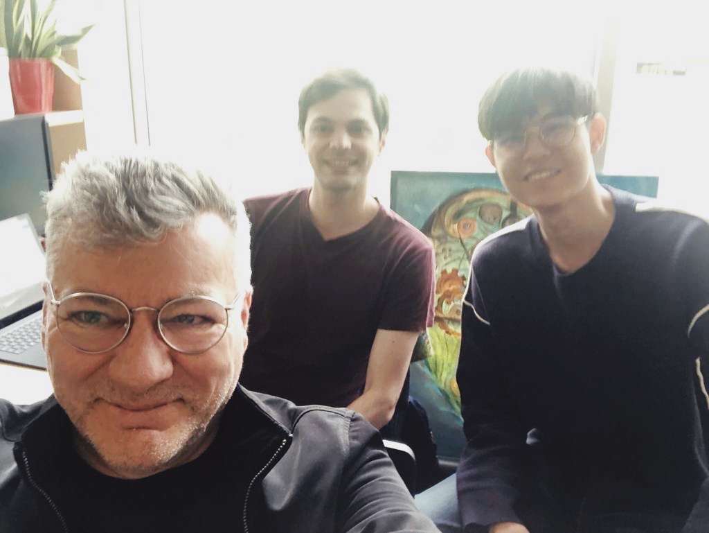 spchambers007's tweet photo. Lovely weather in London this morning - Great to catch up with Ben CEO &amp; Jonny CSO #CyclicBio (formerly @AromatEco) @Imperialcollege #lifescience #sustainability #biotech #startup #decarbonisation #innovation

@indbio NY cohort #4 🚀
#backedbySOSV @SOSV https://t.co/ea0iiE9wJP