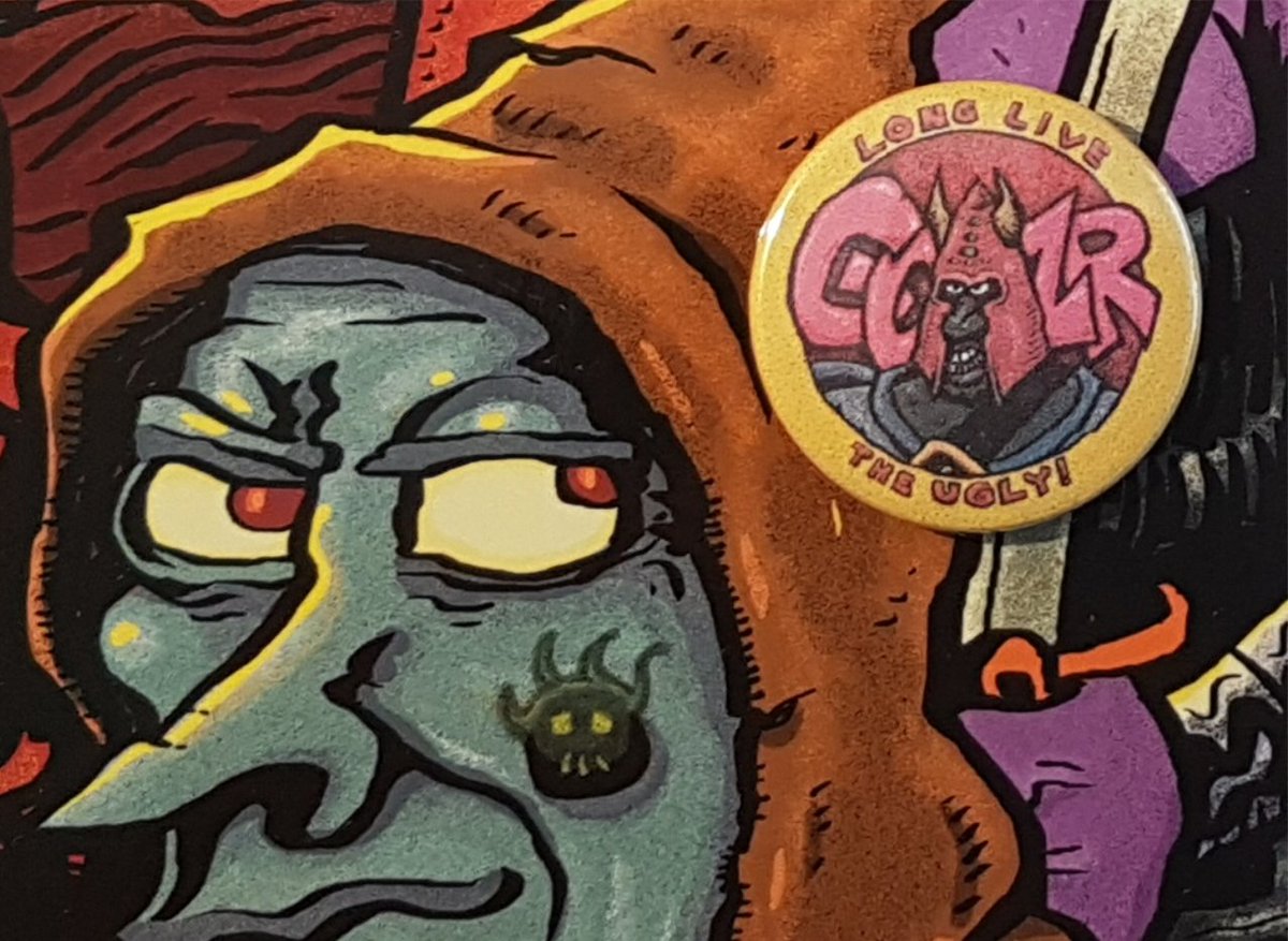 All print backers will now get a #GOZR Long Live The Ugly Button Badge free with their rewards.
kickstarter.com/projects/17304…