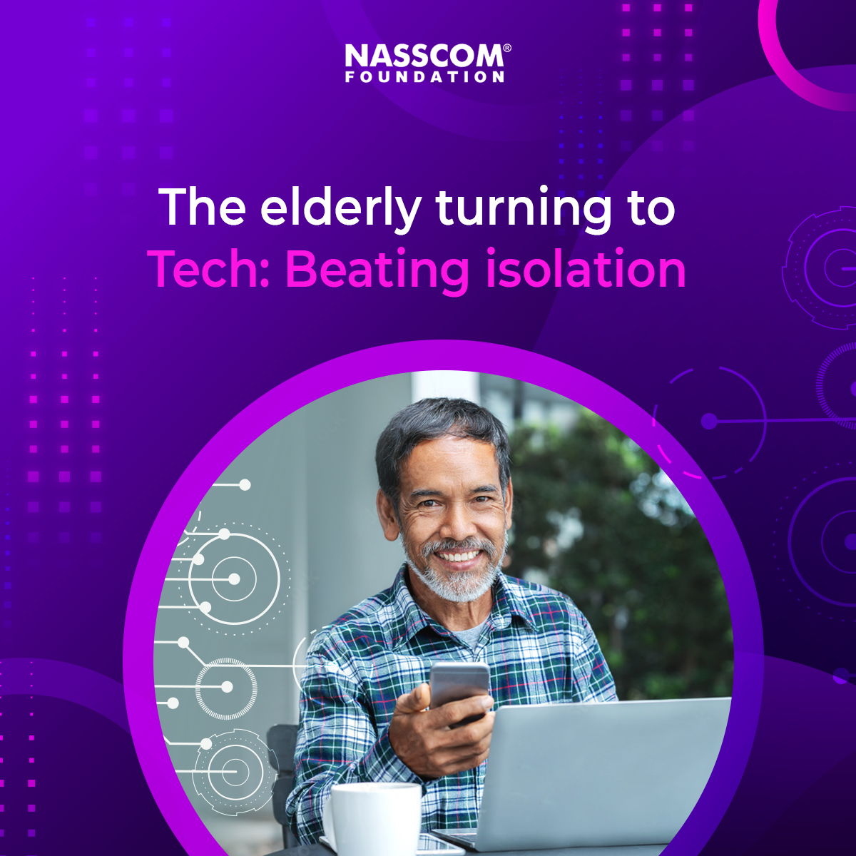 nasscomfdn's tweet photo. The so-called "silver tsunami" has threatened older adults' prevalence and quality of life. As they face the threats of aging, they become increasingly reliant on technology to maintain a higher quality of life. https://t.co/7frJcPllEu