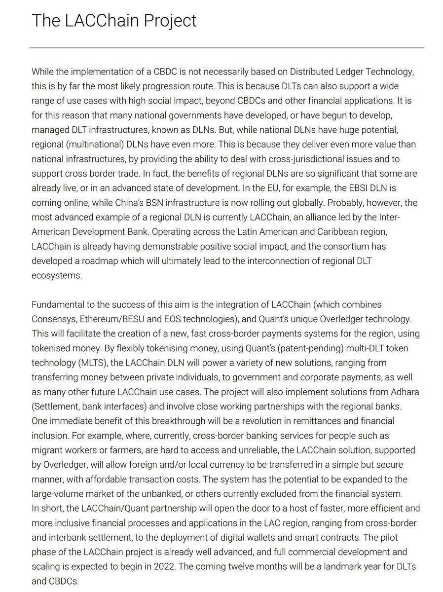 bigbagz30k's tweet photo. Let's just throw in the $qnt #qnt
#mlt #lacchain
And #MIT #cbdc paper
#mlt the #IMF #sCBDC solution
Synthetic CBDC https://t.co/JMB17Qs66w