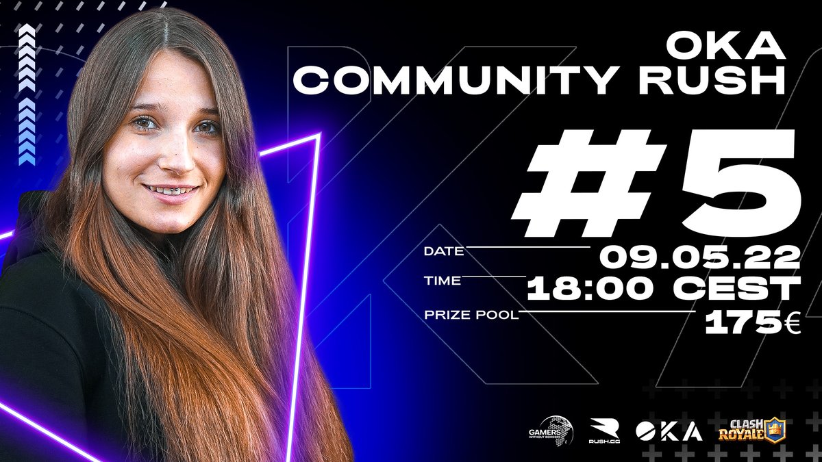 Just a quick reminder that todays tournament starts at 6 p.m CEST🔥

Dont miss this opportunity and register ⬇️

rush.gg/tournaments/ok…

And dont forget to check out our Discord to see all further informations☝️

discord.gg/k2rDHYtF

📺 |  twitch.tv/kittysyko?sr=a

#GOKA🔳