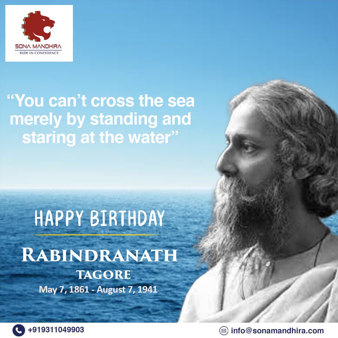 Mandykoi's tweet photo. Let us remember the philosopher behind 'Jana Gana Mana' on his Birthday. Rabindranath Tagore's quotes still enlighten us with knowledge, wisdom, and the truths of life. @pvt_sona 
Happy Tagore Jayanti!

#rabindranathtagore #tagore #rabindranath #india #bengali #poetry #poet https://t.co/aUJKTzN4PT