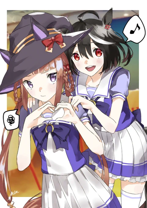 キタスイ描きました～!#ウマ娘 