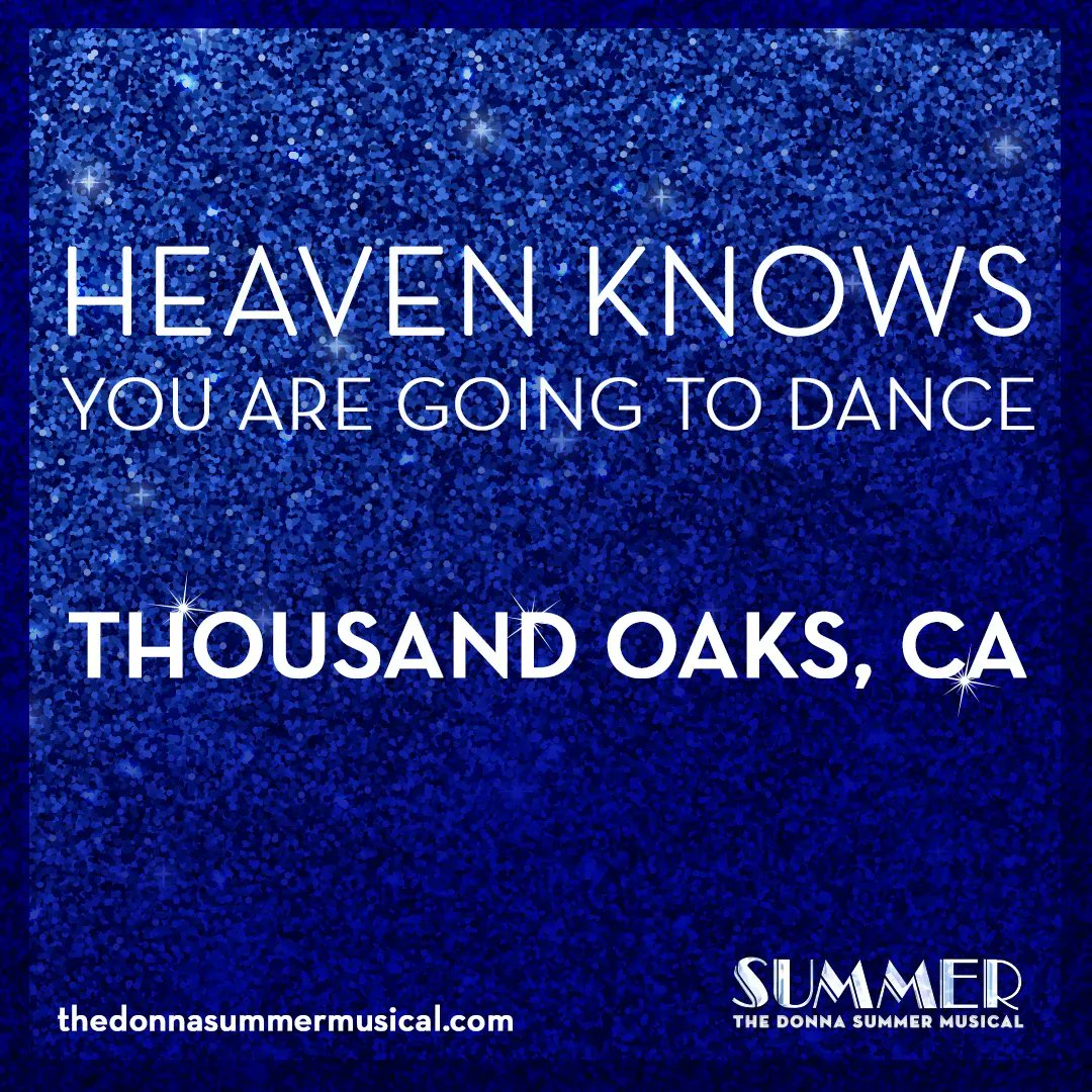 Our only performance on the west coast! We'll bring all the Donna Summer hits to the Bank of America Performing Arts Center May 12- 15. Giant mirror balls, glamorous costumes, amazing voices and a concert of a lifetime. #summerontour #donnasummermusical #california @BroadwayTOaks