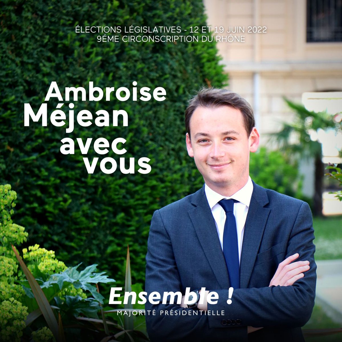 Honoré d'être investi candidat aux élections législatives dans la 9ème circonscription du Rhône.

Avec la confiance d'<a href="/EmmanuelMacron/">Emmanuel Macron</a>, pour faire entendre la voix du Beaujolais !