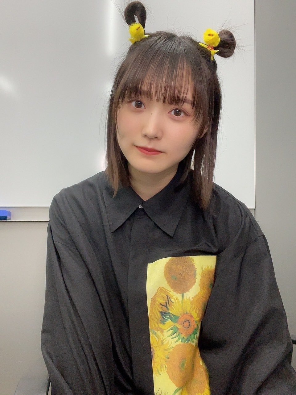 きらてゃ セール】 無地/柄ギャザー5分袖ブラウス（オフホワイト/ブラック