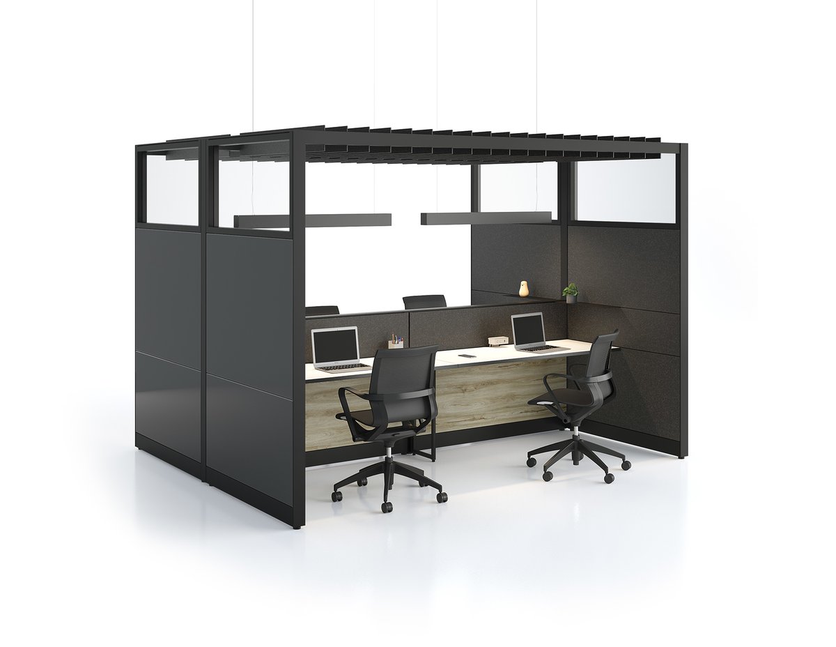 brezachsolution's tweet photo. Creating space within space has never been easier! Axel Pavilions are so  incredibly versatile - create meeting rooms, private nooks, panel workstations - you name it Axel can do it. #officefurniture #officedesign  #design #ottawabusiness #ottawa #ontariobusiness #pavilions https://t.co/mEaChDNyo3
