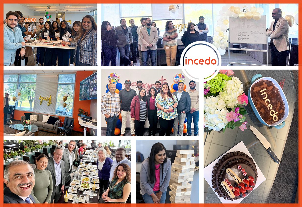 IncedoInc's tweet photo. Celebrating people is core to our culture. Last week, we gathered across our offices in USA and Mexico to celebrate the achievements of our colleagues and those who got promoted. 
The event was filled with Fun, Food, Laughter, and an inspiring talk by our CEO, @seth_nitin https://t.co/Xsa8kElH7E