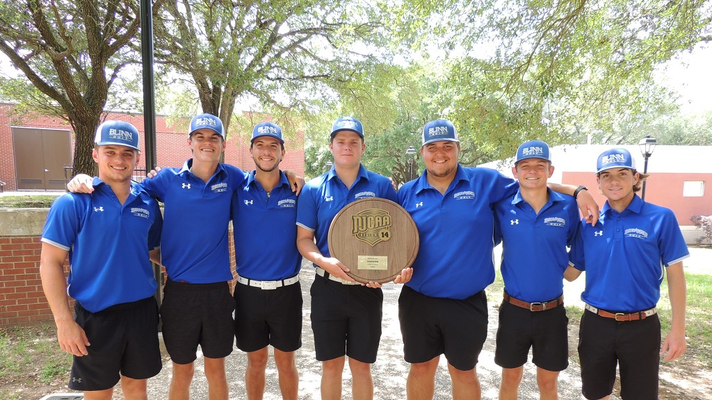 Kwhi1280's tweet photo. New post (BLINN MEN'S GOLF WINS REGION XIV CHAMPIONSHIP) has been published on https://t.co/Sj2tMY1c20 - https://t.co/SkImgJnSgE https://t.co/z2scwfTjes