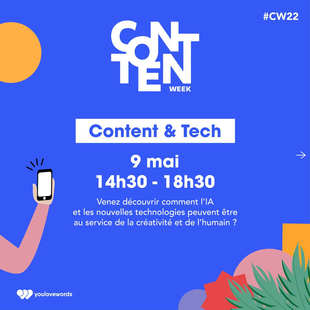 📱#CW22

🤖 #IA, #Data, #MachineLearning... comment la #Tech peut-elle être mise au service de la créativité et de la création de contenu ?

👨‍💼 <a href="/SylvainBodin/">Sylvain Bodin</a>, DG de <a href="/syllabs/">Syllabs</a> revient sur les tendances, insights, et chiffres clés de la production automatique de contenus👇
