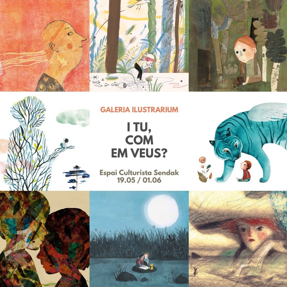 ilustrarium's tweet photo. S'acosta el dia! @ilustrarium presenta per primera vegada l'exposició I TU, COM EM VEUS? a l'Espai Culturista Sendak gràcies a una col·laboració amb @culturista_bcn Us la perdreu? https://t.co/xyMyRQnHUZ