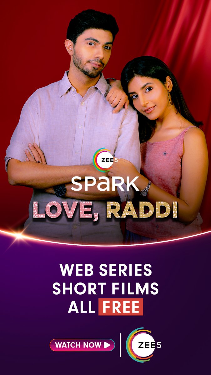 ZEE5Shows's tweet photo. How can Sara and Kabir overcome their issues to love each unconditionally? Is showing true emotion vulnerability or trust? Watch Love, Raddi and make your doubts disappear. 

#ZEE5Shows #Spark #LoveRaddi

#AdeebRais #RishiDeshpande #HarshitaGaur #SonaliSachdev https://t.co/RPwBkq2SWV