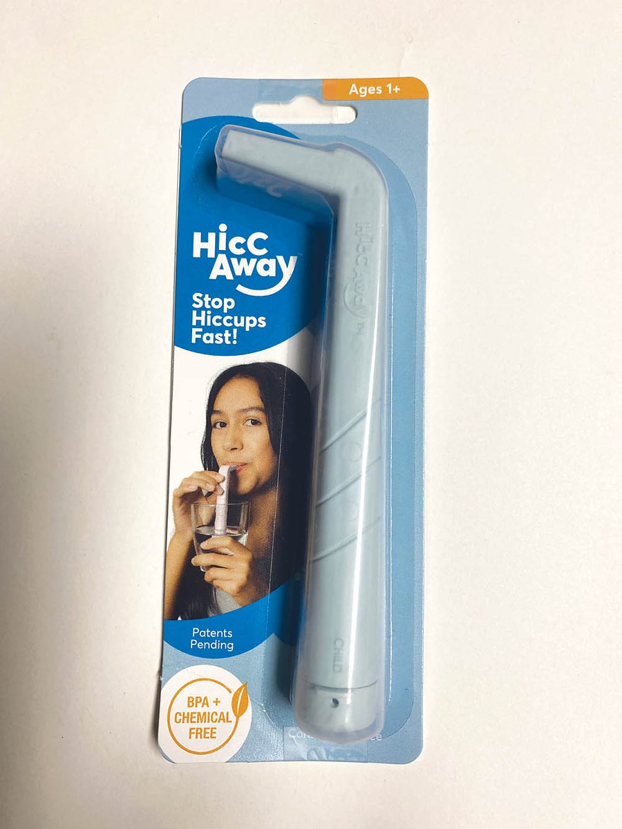 If you or your children get the hiccups often, you may want to invest in a strange-looking L-shaped #straw called the #HiccAway, created by a University of Texas doctor. #hiccup #device farmshow.com/a_article.php?…