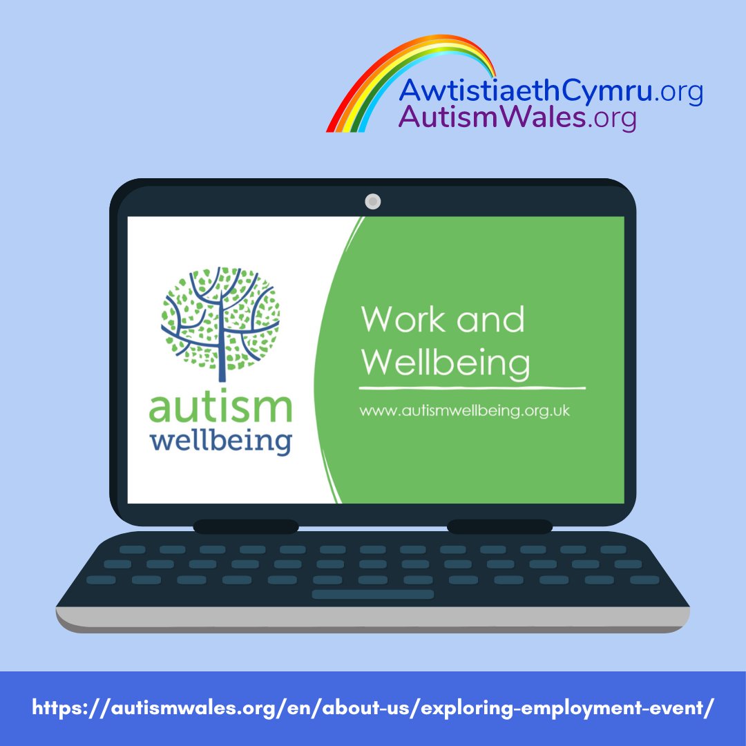 NDTeamWales's tweet photo. At our #ExploringEmployment event, @AutWellbeing   gave a brilliant workshop about looking after your mental health when working. 

For practical tips, access the recording of the workshop here: https://t.co/1Sc5Hw0rVq

#MentalHealthAwarenessWeek #IveBeenThere https://t.co/za98puPfqL