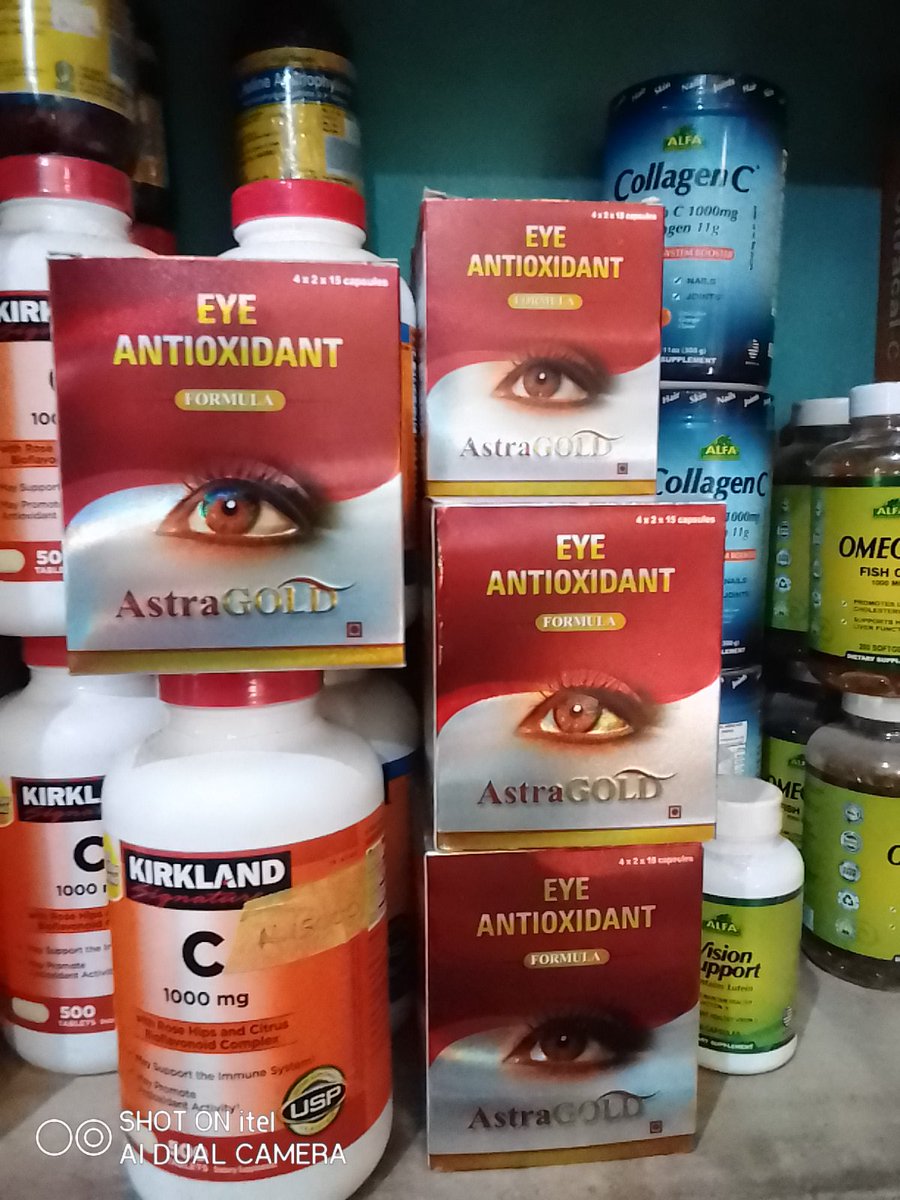Did you that Eye Antioxidants help fight free radicals, which damage tissues throughout the body.

This damage can result in the development of cloudy areas called cataracts on the lens of the eye.

mudospharma.com
Your online drug store.

#mudospharmacy
#medication