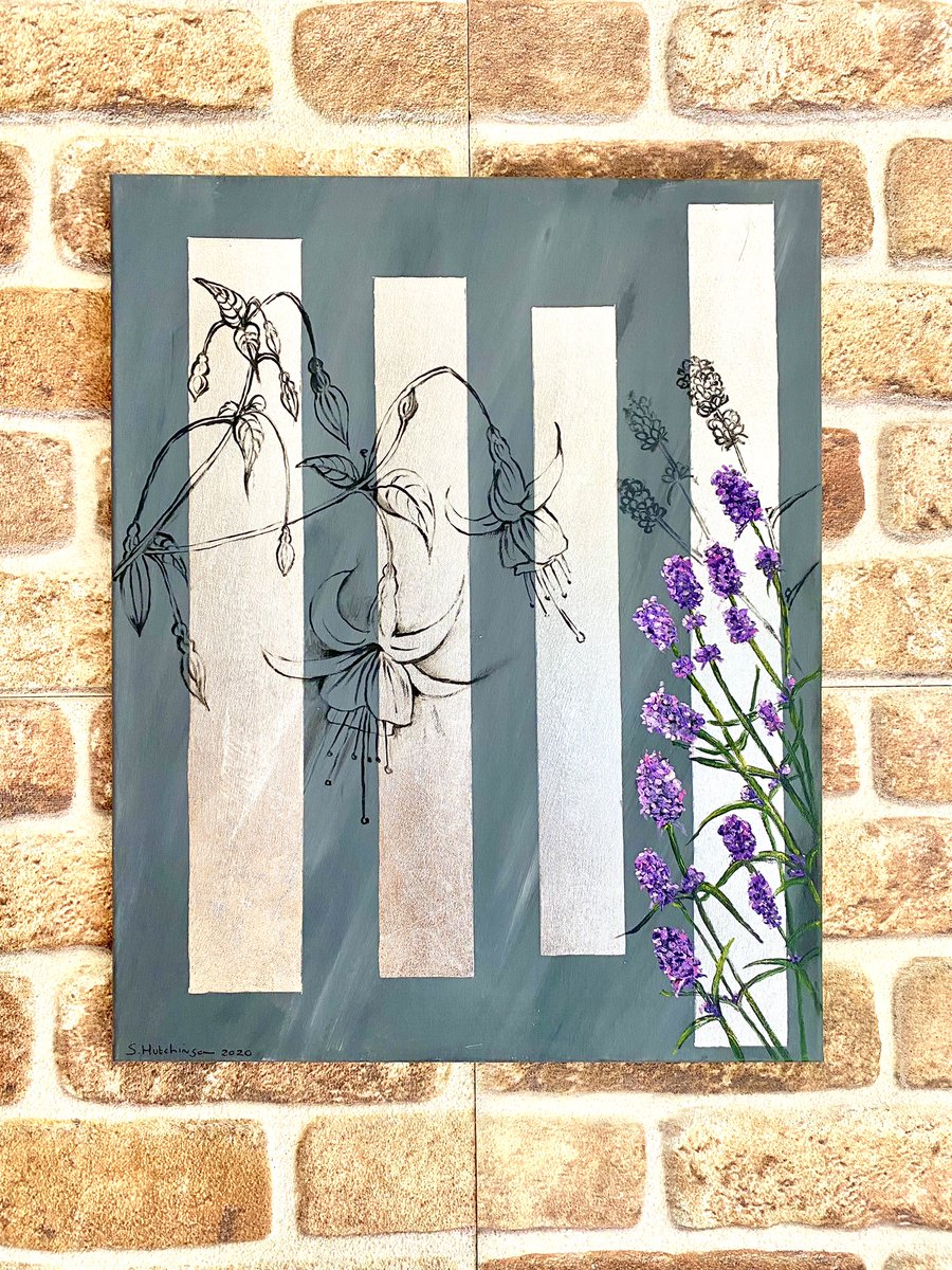 DropsDigi's tweet image. I have three of these Stylish Silver Mixed Media paintings left. Selling for 150.00 GBP each. They are 20"x16" big. Made with silver leaf &amp;amp; acrylic paint. Created during the historical year 2020. Influenced by  the growth of nature in our cities.

#artcollectors #art #painting